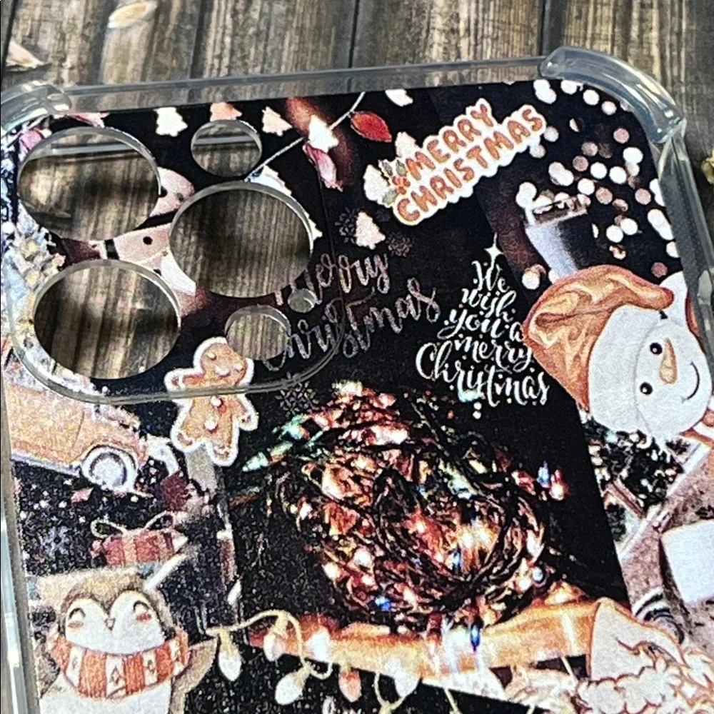 5for$10 Gingerbread Christmas Holiday Collage iPhone 12 Pro Max Phone Case